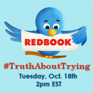 TruthAboutTrying Twitter Bird TruthAboutTrying Twitter Chat on October 18, 2011